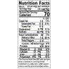GOLDEN Yeast Flakes Nutritional Label