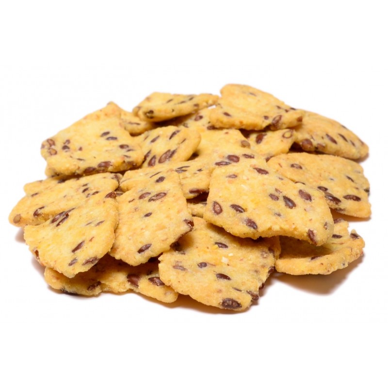 Flax Seed Corn Chips