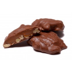 Chocolate Covered Pecan Caramel Patty